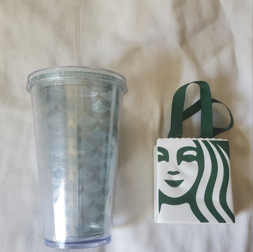 Starbucks tumbler and ornament - Picture 3 of 8